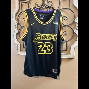 NWOT LEBRON JAMES LAKERS JERSEY